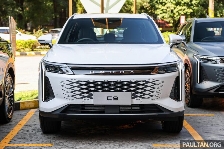 Omoda C9 于1 Utama对外公开亮相, D-Segment五人座SUV, 2.0L涡轮引擎, 可选前驱与四驱, 预估价18.5-19.5万 280421