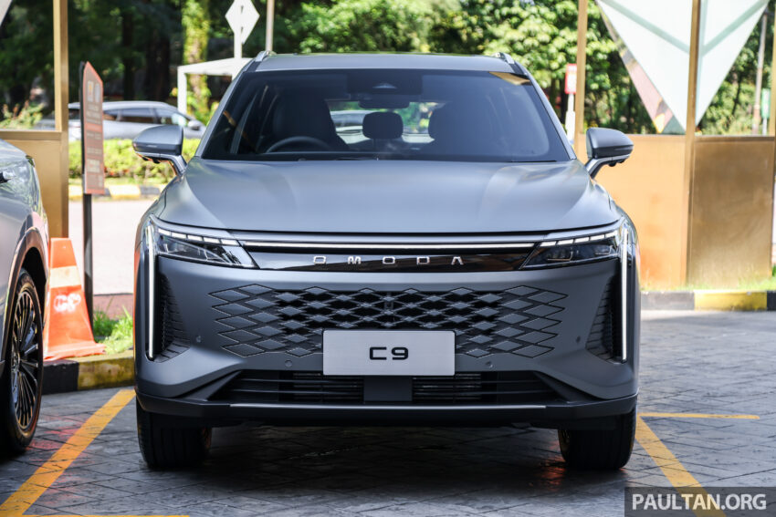 Omoda C9 于1 Utama对外公开亮相, D-Segment五人座SUV, 2.0L涡轮引擎, 可选前驱与四驱, 预估价18.5-19.5万 280402