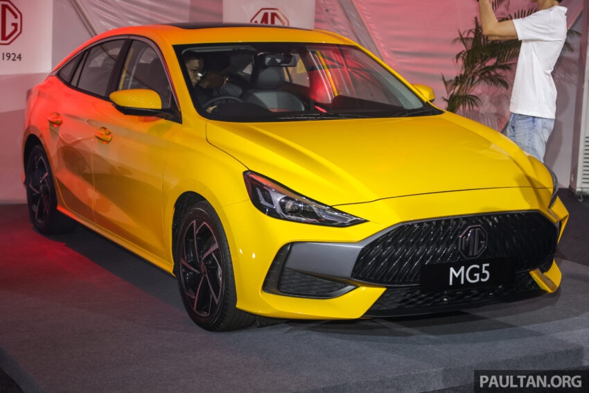 名爵 MG5 四门房车本地上市, 搭载1.5L NA引擎, 从8.7万起 276305
