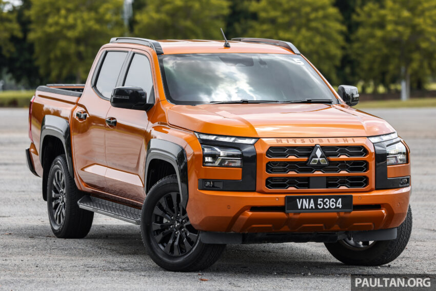 全新第六代 Mitsubishi Triton 正式于本地发布！共划分为五个等级，搭载2.4L新柴油引擎，售价从RM101,980起跳 278576