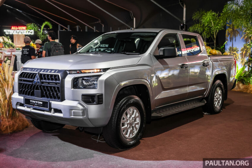 全新第六代 Mitsubishi Triton 正式于本地发布！共划分为五个等级，搭载2.4L新柴油引擎，售价从RM101,980起跳 278905
