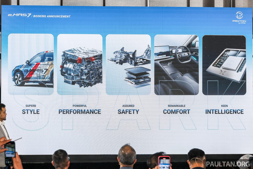 Proton eMAS 7 正式开放接单, 有标准与增程版可选, 续航里程达410公里, 6.9秒破百, 预估价12万令吉起, 12月上市 280060