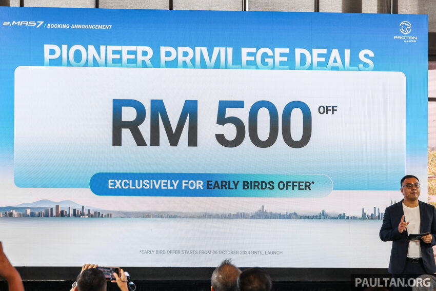 Proton eMAS 7 正式开放接单, 有标准与增程版可选, 续航里程达410公里, 6.9秒破百, 预估价12万令吉起, 12月上市 280083