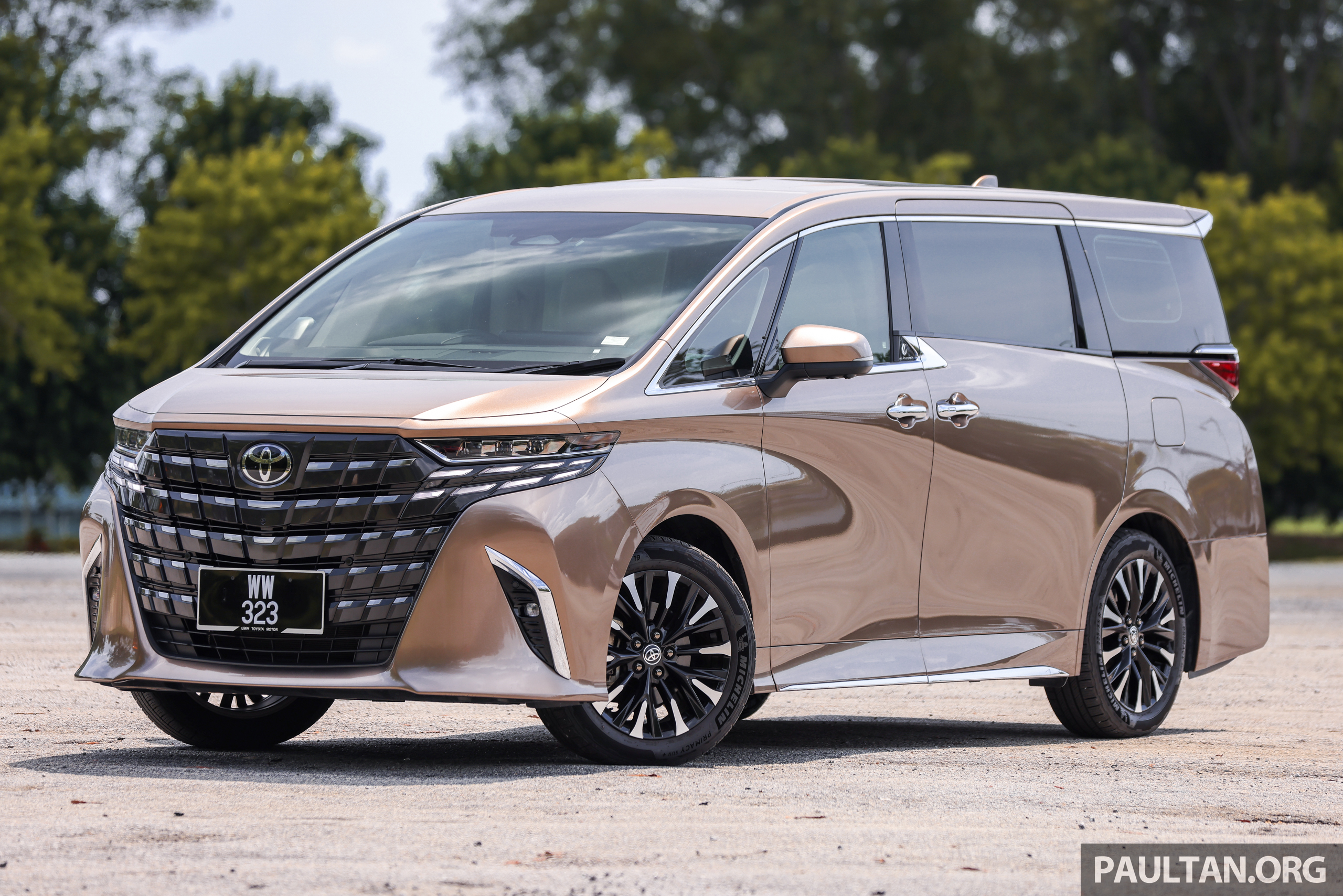 图集：2024 Toyota Alphard 和 Vellfire 实拍！RM438k起