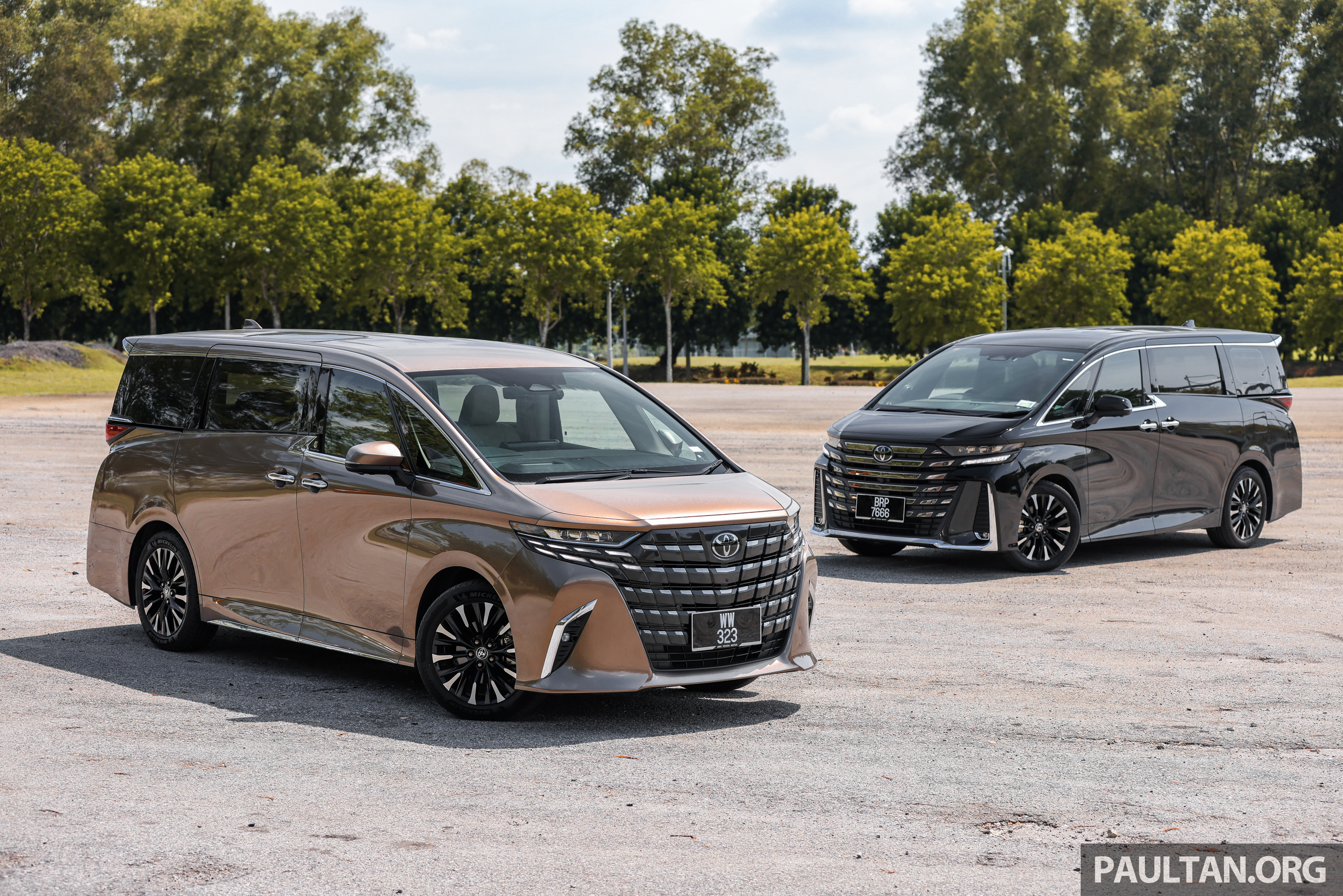 图集：2024 Toyota Alphard 和 Vellfire 实拍！RM438k起