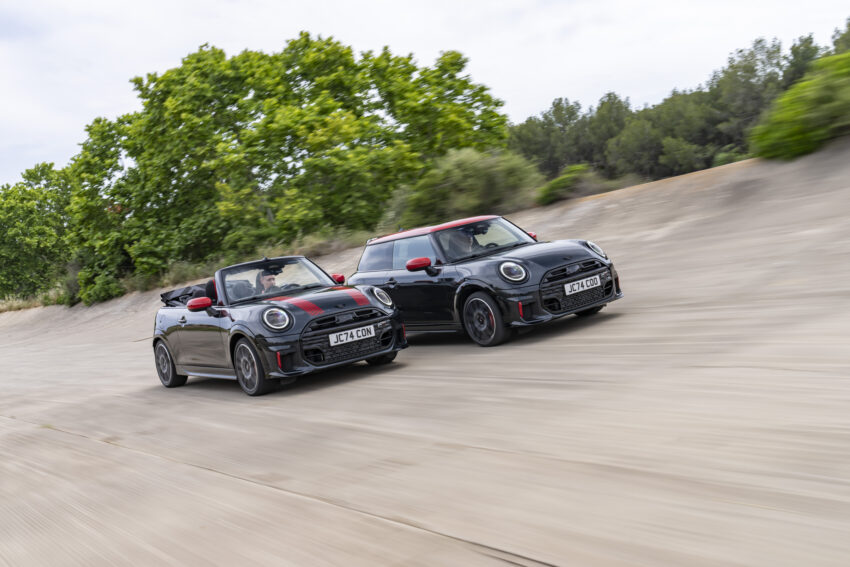 2025 MINI John Cooper Works 大改款首发, 沿用原有底盘与引擎, 改搭双离合器变速箱, 动力小幅提升, 保留敞篷版 279624