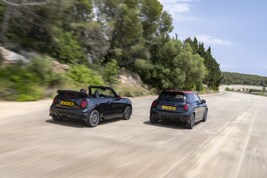 2025 MINI John Cooper Works 大改款首发, 沿用原有底盘与引擎, 改搭双离合器变速箱, 动力小幅提升, 保留敞篷版 279551