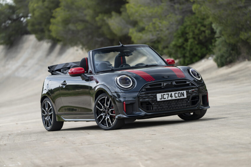 2025 MINI John Cooper Works 大改款首发, 沿用原有底盘与引擎, 改搭双离合器变速箱, 动力小幅提升, 保留敞篷版 279602