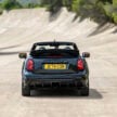 2025 MINI John Cooper Works 大改款首发, 沿用原有底盘与引擎, 改搭双离合器变速箱, 动力小幅提升, 保留敞篷版