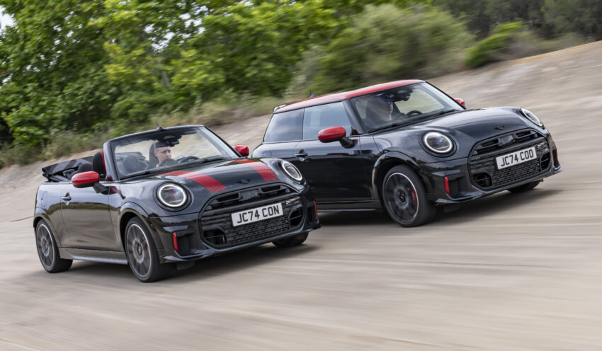 2025 MINI John Cooper Works 大改款首发, 沿用原有底盘与引擎, 改搭双离合器变速箱, 动力小幅提升, 保留敞篷版 279554