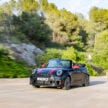 2025 MINI John Cooper Works 大改款首发, 沿用原有底盘与引擎, 改搭双离合器变速箱, 动力小幅提升, 保留敞篷版