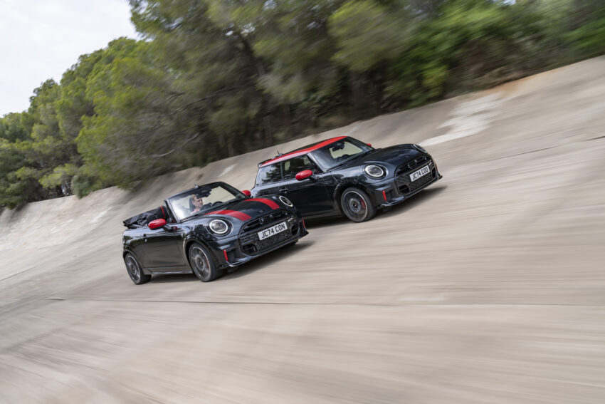 2025 MINI John Cooper Works 大改款首发, 沿用原有底盘与引擎, 改搭双离合器变速箱, 动力小幅提升, 保留敞篷版 279556