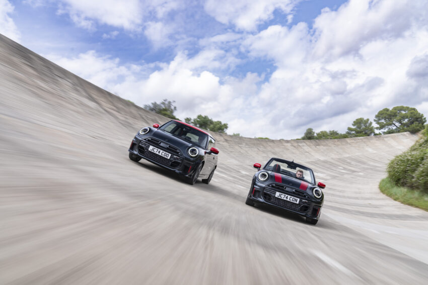 2025 MINI John Cooper Works 大改款首发, 沿用原有底盘与引擎, 改搭双离合器变速箱, 动力小幅提升, 保留敞篷版 279557