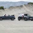 2025 MINI John Cooper Works 大改款首发, 沿用原有底盘与引擎, 改搭双离合器变速箱, 动力小幅提升, 保留敞篷版