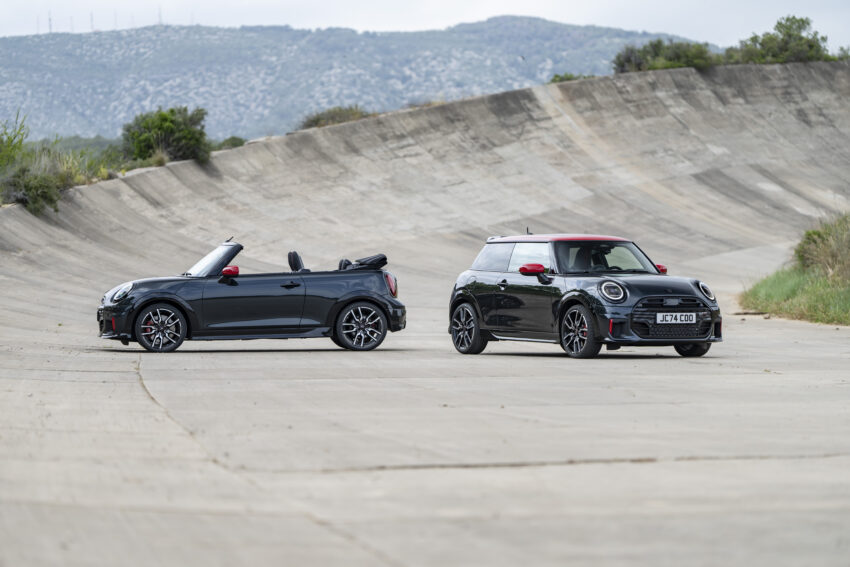 2025 MINI John Cooper Works 大改款首发, 沿用原有底盘与引擎, 改搭双离合器变速箱, 动力小幅提升, 保留敞篷版 279558