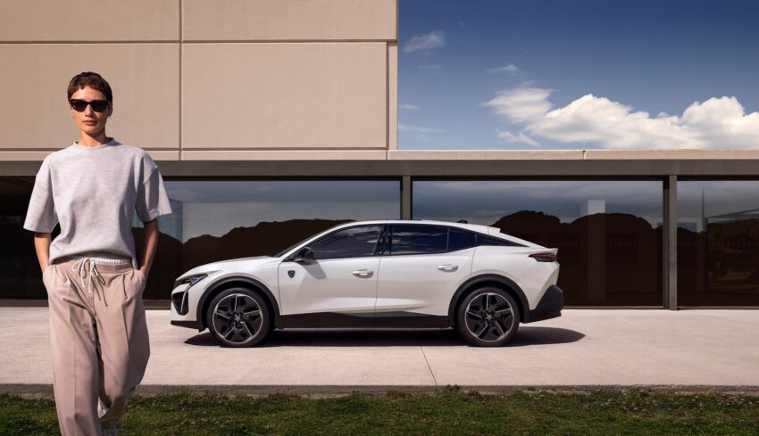 纯电动 Peugeot e-408 全球首发, 电动版的 408, 续航里程可达453公里, 120kW DC快充, 充电10分钟行驶100公里 276268