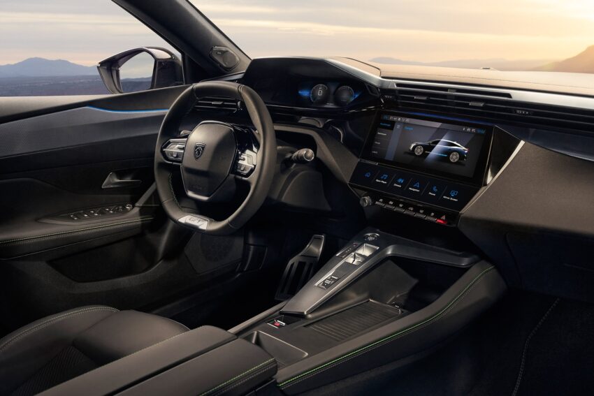 纯电动 Peugeot e-408 全球首发, 电动版的 408, 续航里程可达453公里, 120kW DC快充, 充电10分钟行驶100公里 276274