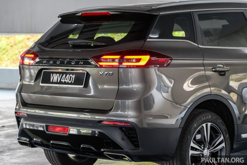 小改款 Proton X70 Premium X 顶配新车实拍, 售价12.7万 275737