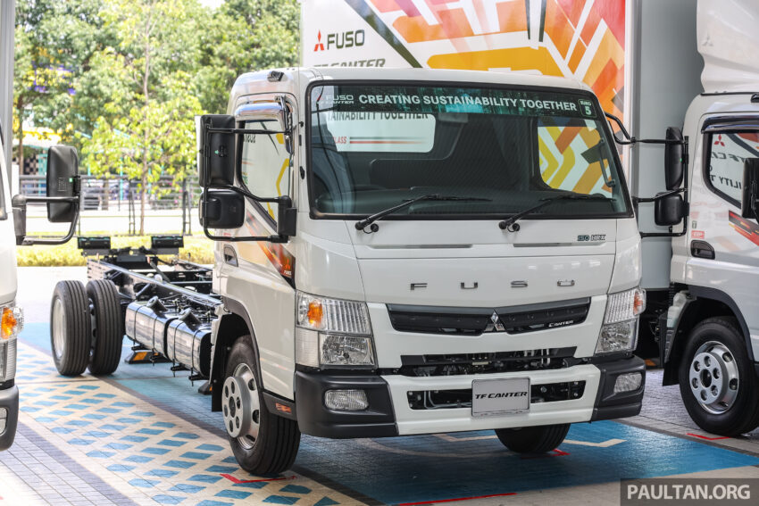 2024 Mitsubishi Fuso Canter TF 本地开售, 四种车身构型可选, 搭载 Euro 5 低排放新柴油引擎, 可使用 B30 生物柴油 276192