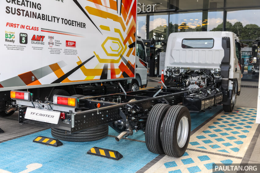 2024 Mitsubishi Fuso Canter TF 本地开售, 四种车身构型可选, 搭载 Euro 5 低排放新柴油引擎, 可使用 B30 生物柴油 276190