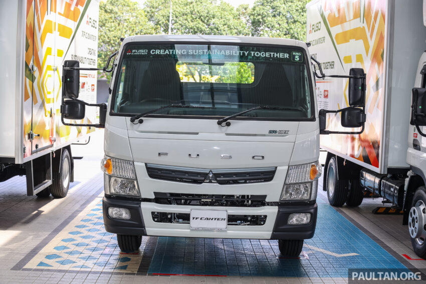2024 Mitsubishi Fuso Canter TF 本地开售, 四种车身构型可选, 搭载 Euro 5 低排放新柴油引擎, 可使用 B30 生物柴油 276194