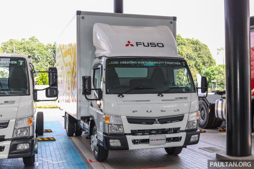 2024 Mitsubishi Fuso Canter TF 本地开售, 四种车身构型可选, 搭载 Euro 5 低排放新柴油引擎, 可使用 B30 生物柴油 276151