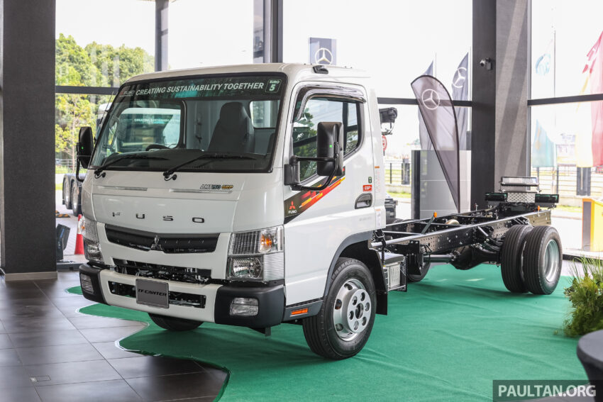 2024 Mitsubishi Fuso Canter TF 本地开售, 四种车身构型可选, 搭载 Euro 5 低排放新柴油引擎, 可使用 B30 生物柴油 276165