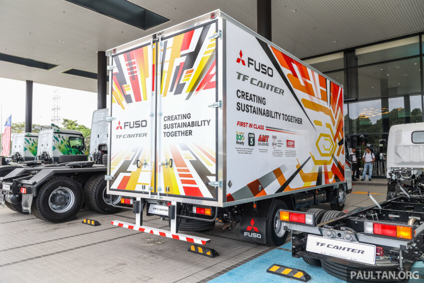 2024 Mitsubishi Fuso Canter TF 本地开售, 四种车身构型可选, 搭载 Euro 5 低排放新柴油引擎, 可使用 B30 生物柴油 276152