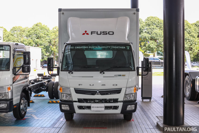 2024 Mitsubishi Fuso Canter TF 本地开售, 四种车身构型可选, 搭载 Euro 5 低排放新柴油引擎, 可使用 B30 生物柴油 276153