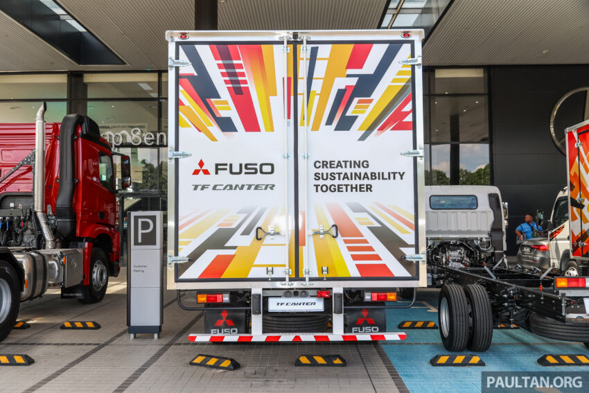 2024 Mitsubishi Fuso Canter TF 本地开售, 四种车身构型可选, 搭载 Euro 5 低排放新柴油引擎, 可使用 B30 生物柴油 276154