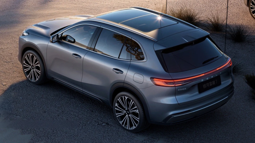 Proton eMas 7 插电混动版原型车？吉利银河星舰7官图释出！搭载新一代雷神超级混动技术，150公里纯电续航里程 279425