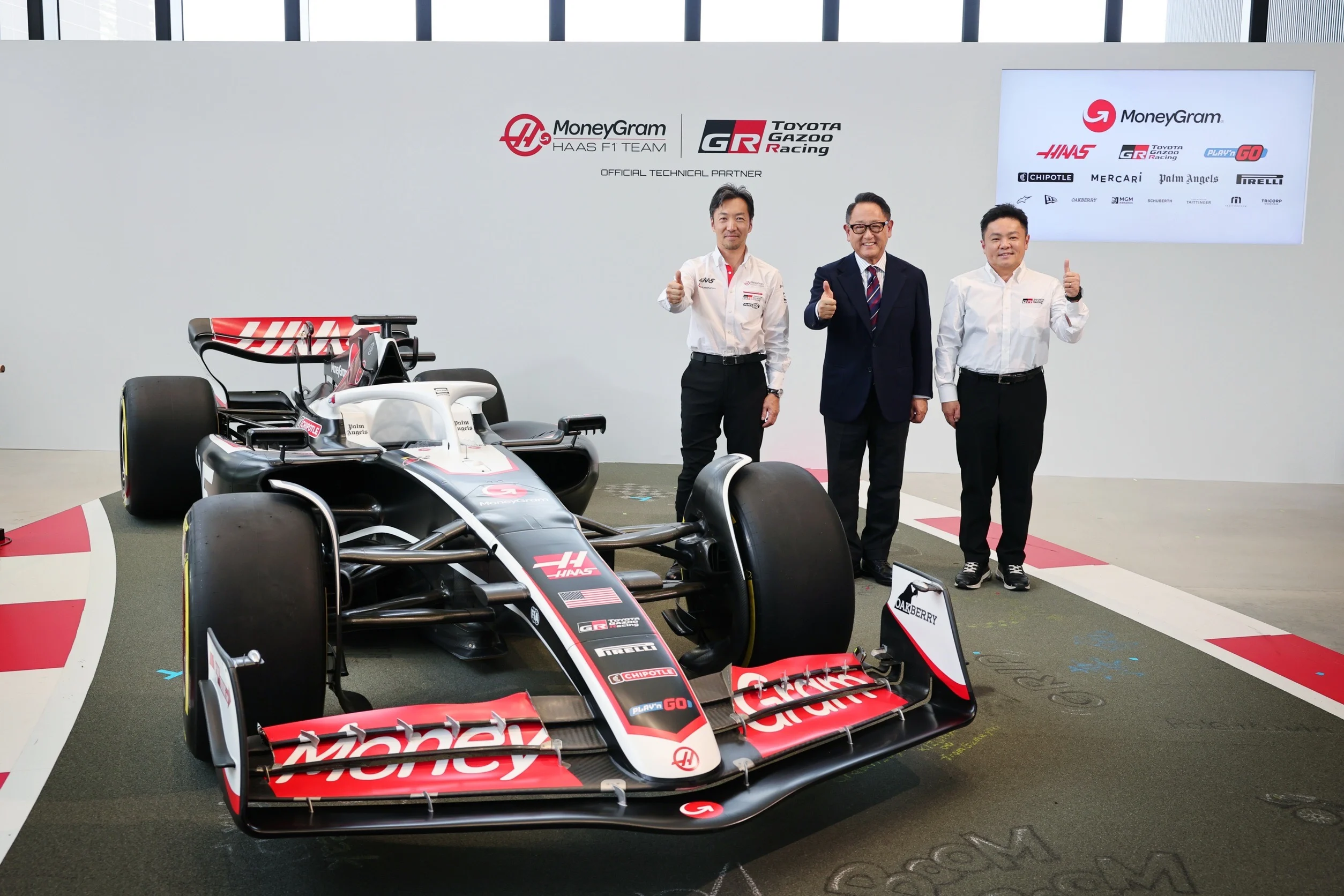 Toyota 与 Haas 车队达成技术合作伙伴关系重返 F1 赛场