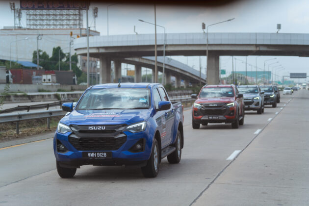 2024 Isuzu D-Max 仅靠一缸柴油行驶2,000公里, 从泰北彭世洛府出发成功越境抵达雪州巴生, 获大马记录大全认证