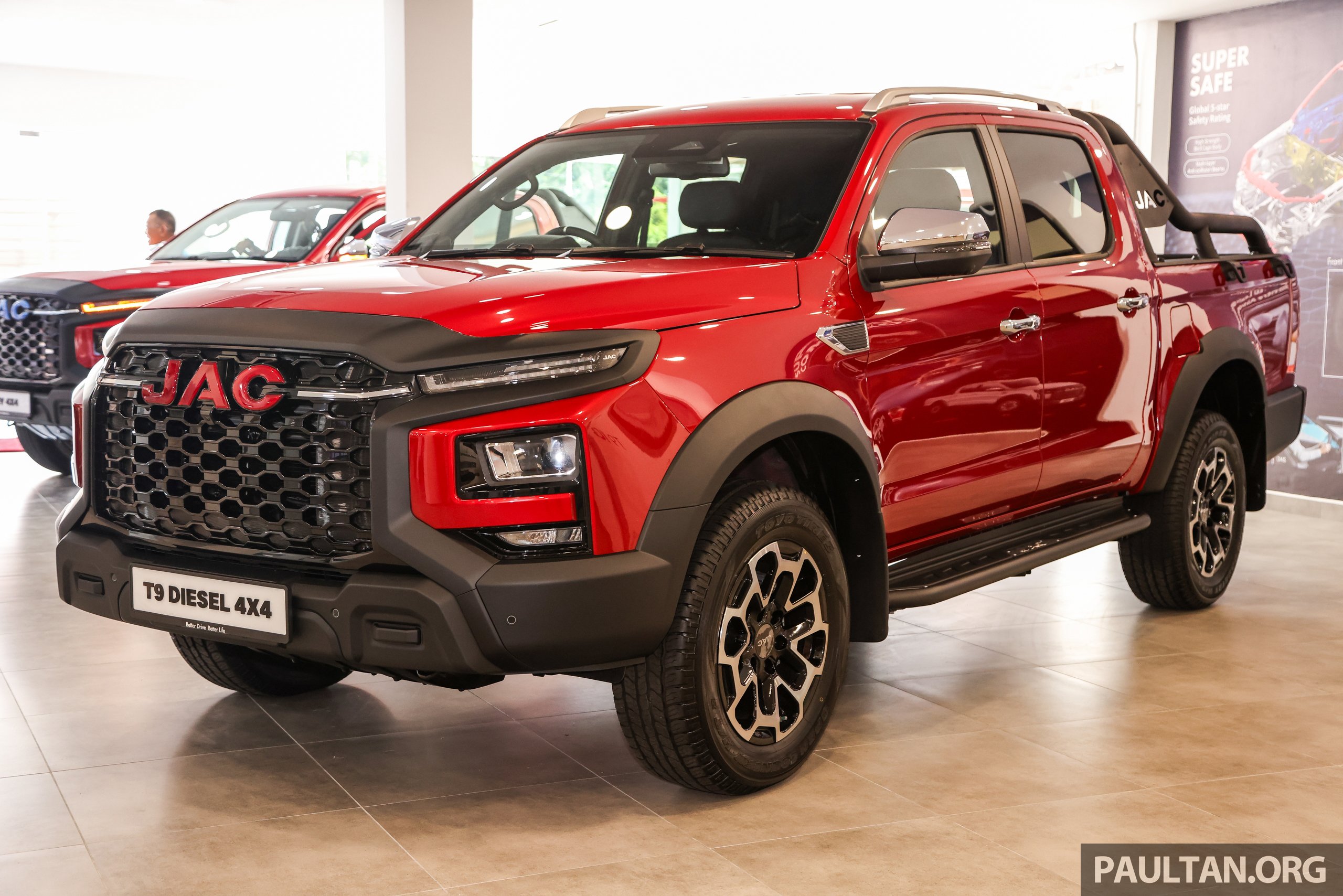 中国江淮汽车 JAC 正式进驻大马！首发车型 T9 皮卡亮相