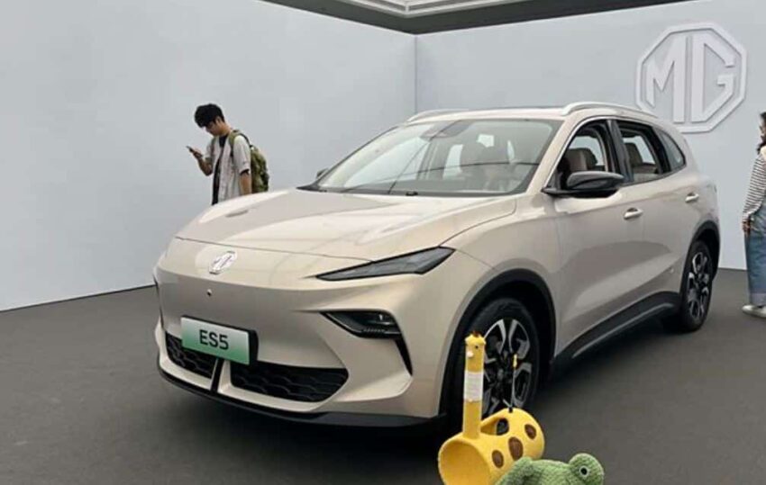 MG ES5 中国首次对媒体亮相, MG ZS EV 的后继车款, 续航里程最长525公里, 8秒破百, 原厂承诺电池终身不会自燃 278979