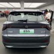 MG ES5 中国首次对媒体亮相, MG ZS EV 的后继车款, 续航里程最长525公里, 8秒破百, 原厂承诺电池终身不会自燃