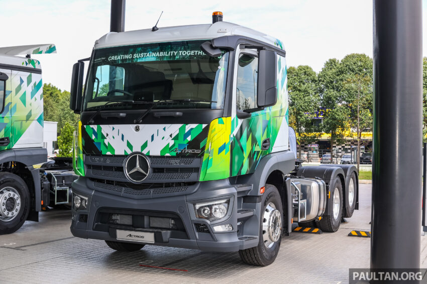 2024 Mercedes-Benz Actros 与 Arocs 登陆大马市场, 搭载 Euro 5 排放标准新引擎, 能使用未来的 B30 生物柴油 276051