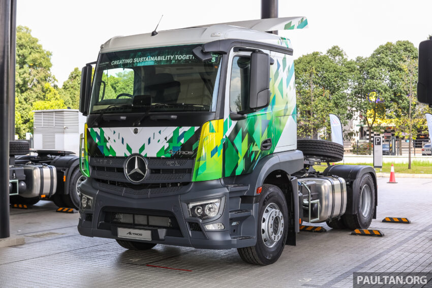 2024 Mercedes-Benz Actros 与 Arocs 登陆大马市场, 搭载 Euro 5 排放标准新引擎, 能使用未来的 B30 生物柴油 276004