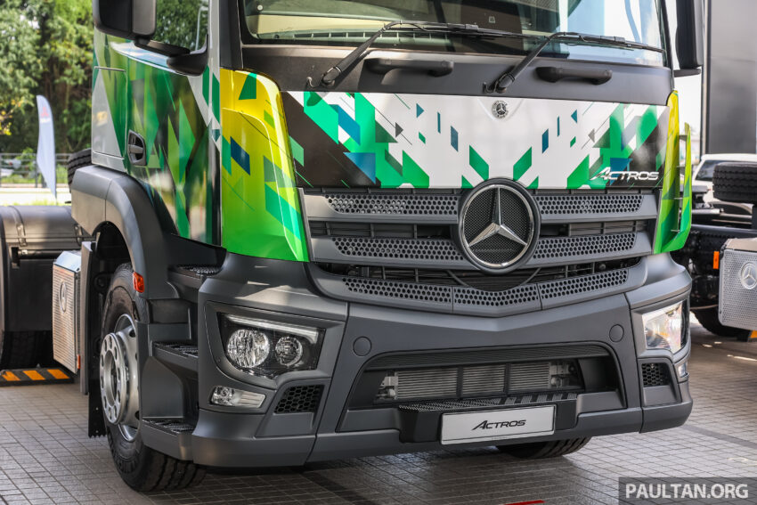 2024 Mercedes-Benz Actros 与 Arocs 登陆大马市场, 搭载 Euro 5 排放标准新引擎, 能使用未来的 B30 生物柴油 276009