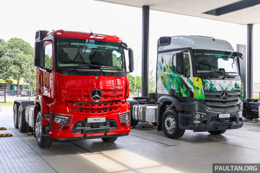 2024 Mercedes-Benz Actros 与 Arocs 登陆大马市场, 搭载 Euro 5 排放标准新引擎, 能使用未来的 B30 生物柴油 275942