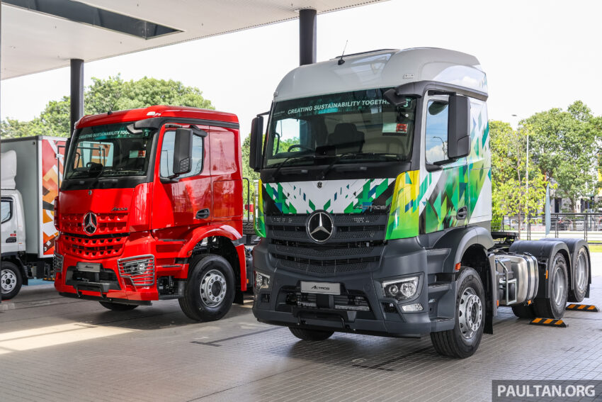 2024 Mercedes-Benz Actros 与 Arocs 登陆大马市场, 搭载 Euro 5 排放标准新引擎, 能使用未来的 B30 生物柴油 275943