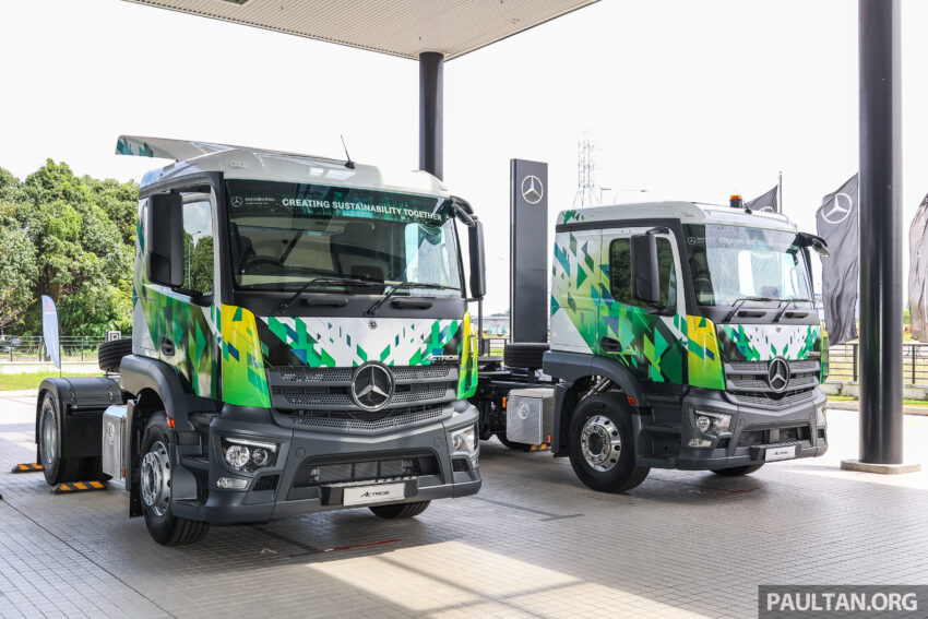 2024 Mercedes-Benz Actros 与 Arocs 登陆大马市场, 搭载 Euro 5 排放标准新引擎, 能使用未来的 B30 生物柴油 275945