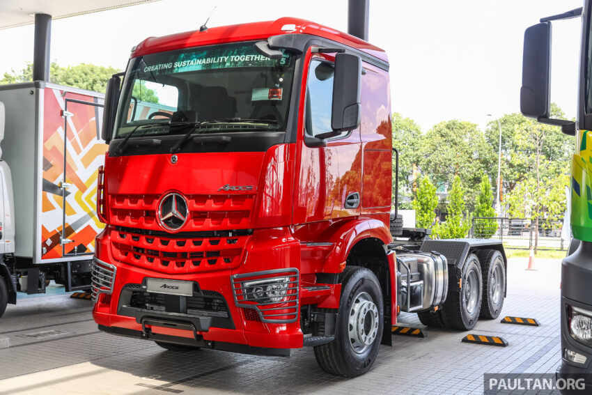 2024 Mercedes-Benz Actros 与 Arocs 登陆大马市场, 搭载 Euro 5 排放标准新引擎, 能使用未来的 B30 生物柴油 276095