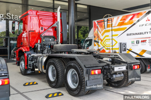 2024 Mercedes-Benz Actros 与 Arocs 登陆大马市场, 搭载 Euro 5 排放标准新引擎, 能使用未来的 B30 生物柴油
