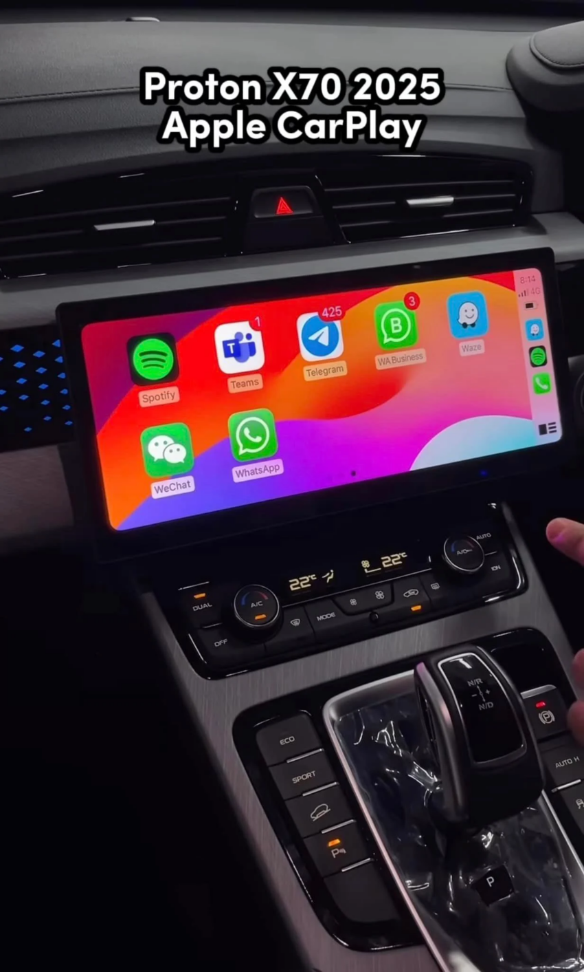 2025 Proton X70 小改款 OTA 更新获无线 Apple CarPlay 276376
