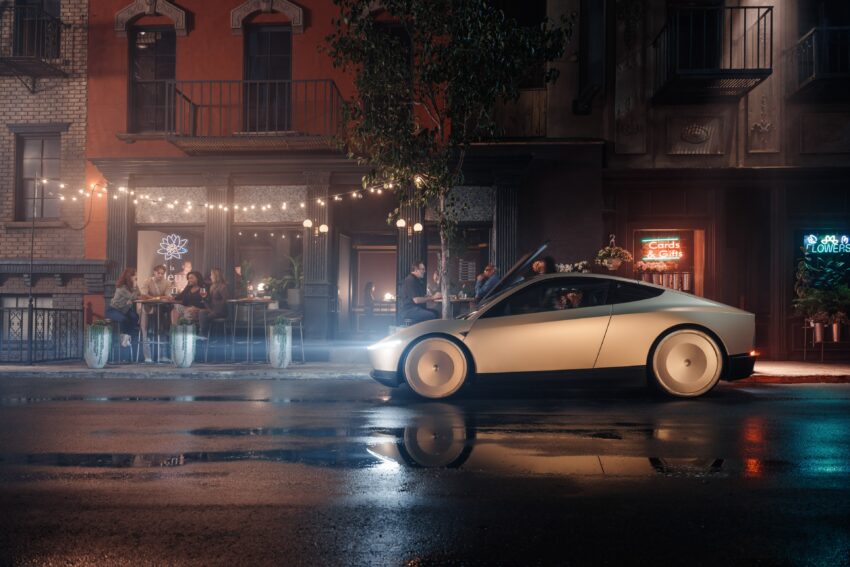 Tesla Robotaxi 与 Robovan 全球首发, 全自动无人驾驶电动车与电动巴士, 2026年开始投入量产, 售价3万美元以下 277585