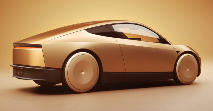 Tesla Robotaxi 与 Robovan 全球首发, 全自动无人驾驶电动车与电动巴士, 2026年开始投入量产, 售价3万美元以下 277590