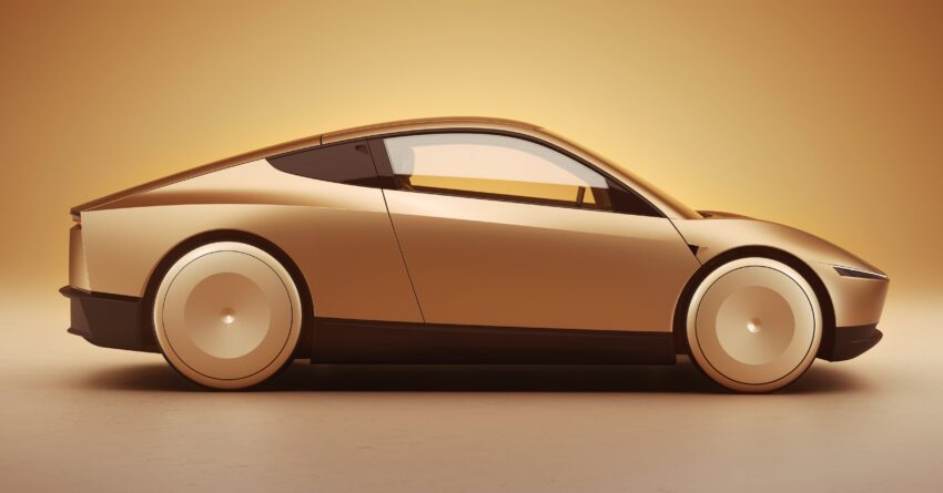 Tesla Robotaxi 与 Robovan 全球首发, 全自动无人驾驶电动车与电动巴士, 2026年开始投入量产, 售价3万美元以下 277593