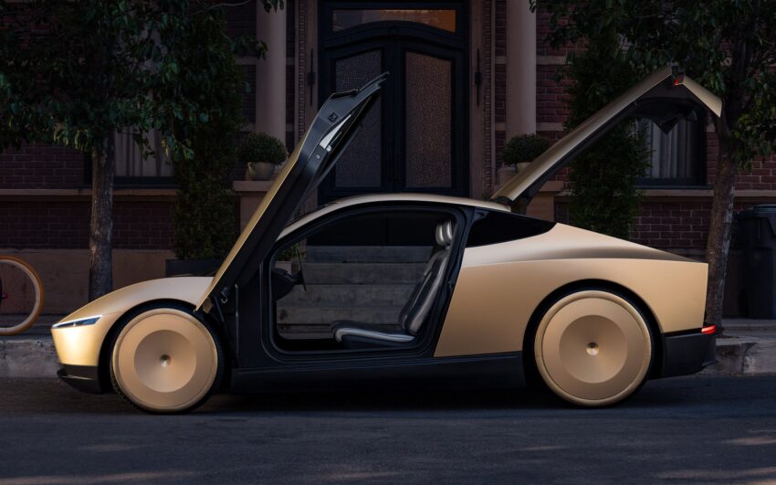 Tesla Robotaxi 与 Robovan 全球首发, 全自动无人驾驶电动车与电动巴士, 2026年开始投入量产, 售价3万美元以下 277578