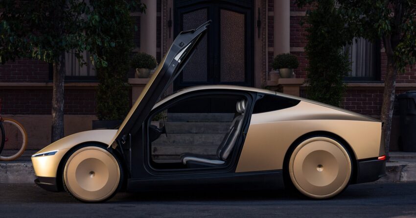 Tesla Robotaxi 与 Robovan 全球首发, 全自动无人驾驶电动车与电动巴士, 2026年开始投入量产, 售价3万美元以下 277579